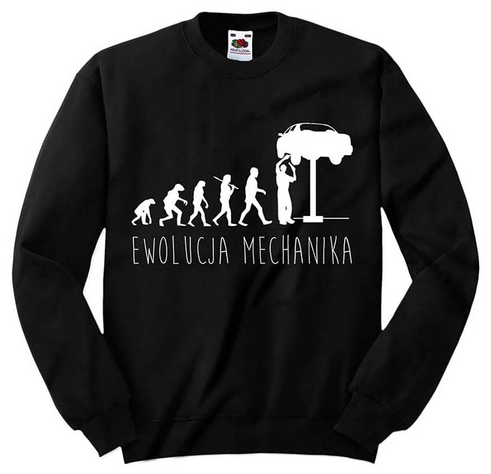 

Bluza Mechanik Ewolucja Mechanika