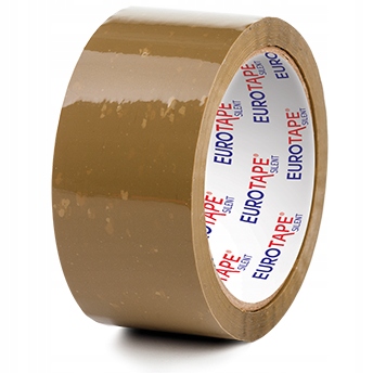 

Taśma Pakowa Klejąca Brązowa Brown Cicha 48/60