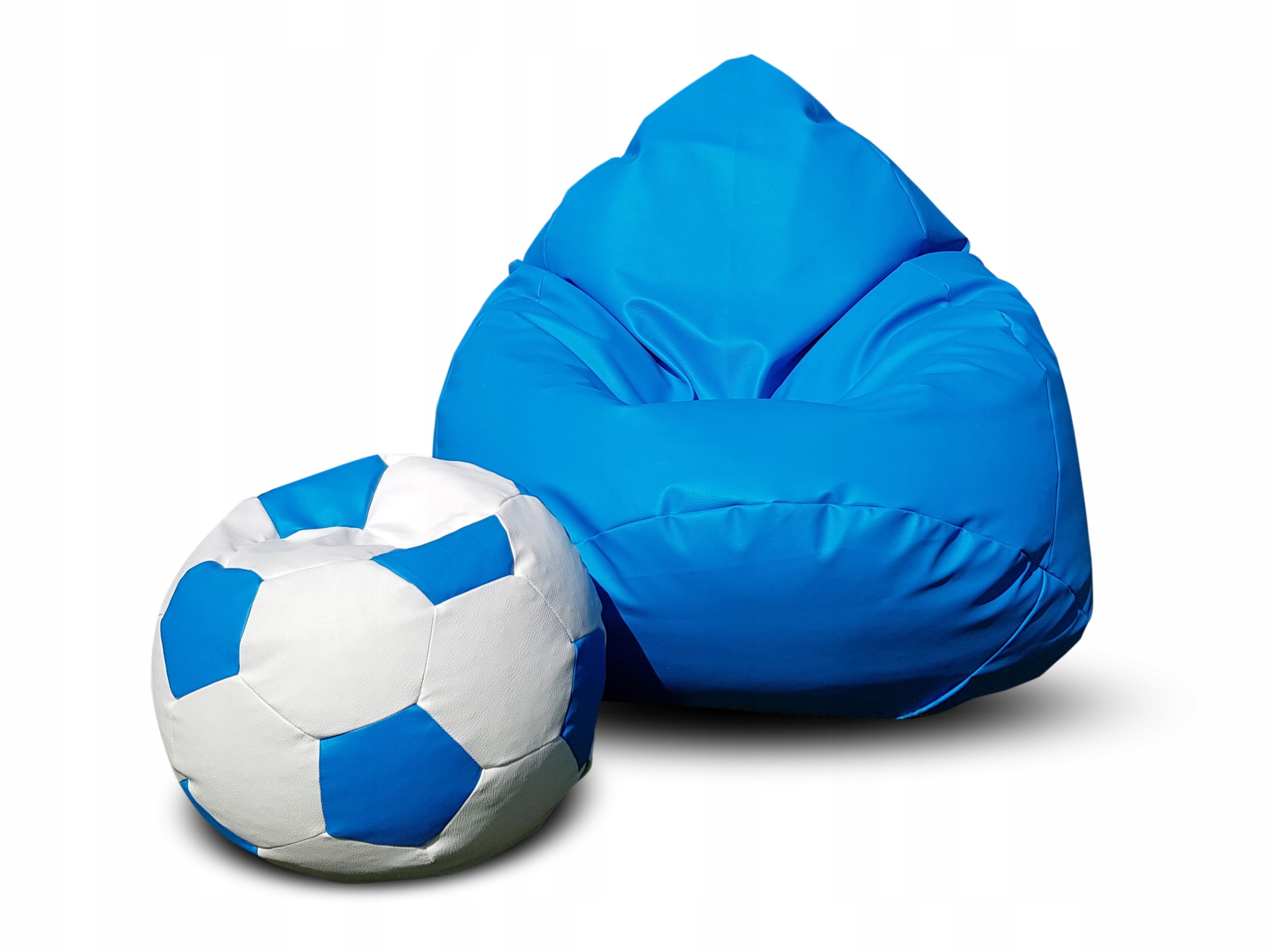 

Fotel Sako XXXL + Gratis pufy Worek XL Pufa XXL