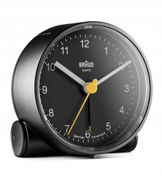 

Budzik kwarcowy Braun BC01 alarm podświetlenie