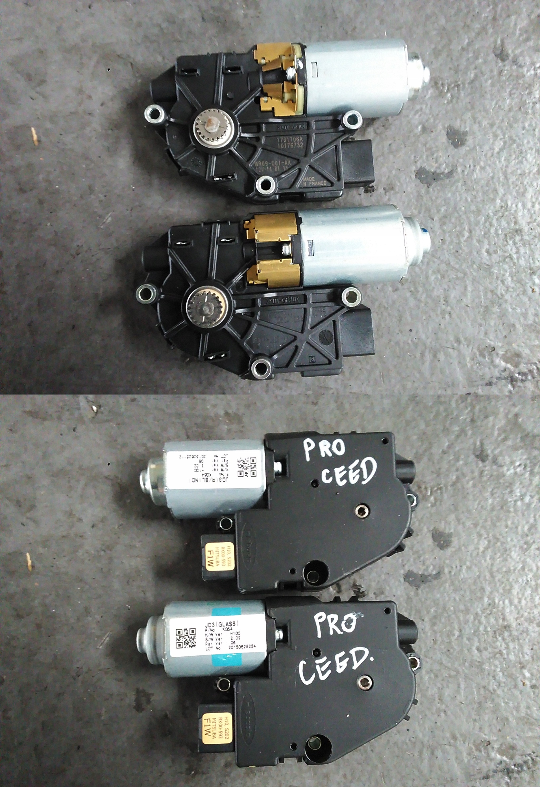 KIA PRO CEED II GT 2015 SILNICZEK SZYBERDACHU