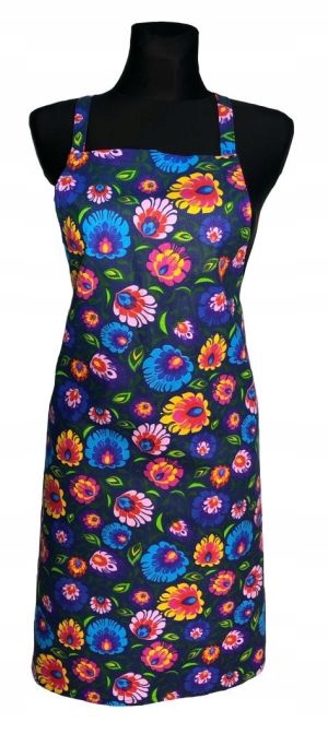 

Fartuch kuchenny gastronomiczny wzrór łowicki nr 2