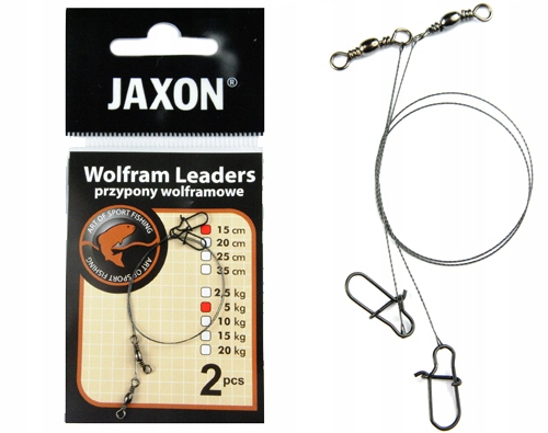 

2szt przypon Wolframowy Jaxon wolfram 15cm 5kg