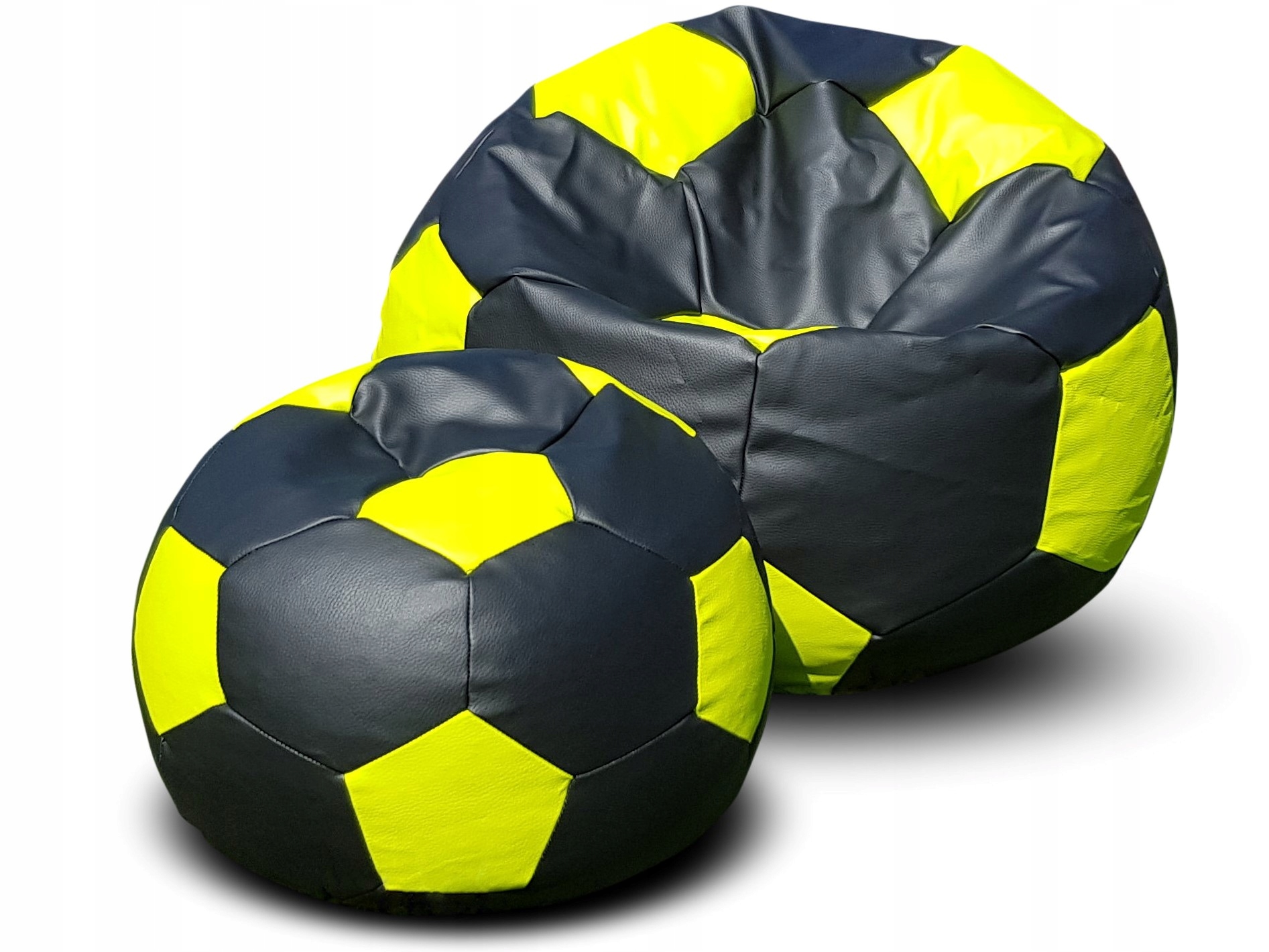 PUFA PIŁKA XXXL siedzisko worek fotel pufy +GRATIS Głębokość mebla 80 cm