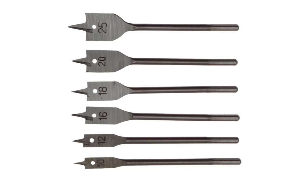 

Wiertła Do Drewna 6 Cz. Łopatkowe