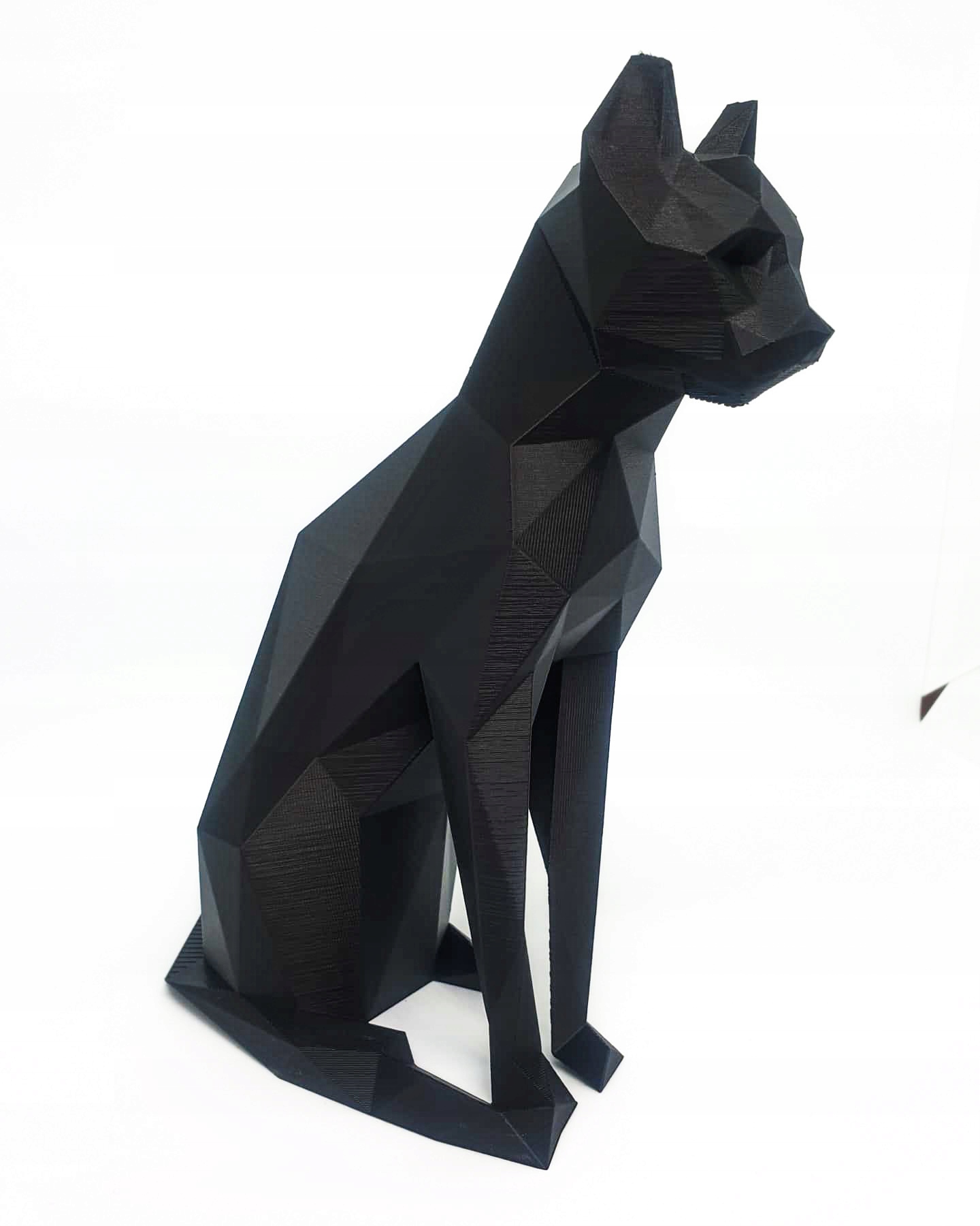 Kot ozdoba dekoracja domu LOW POLY EAN (GTIN) 6097121450429