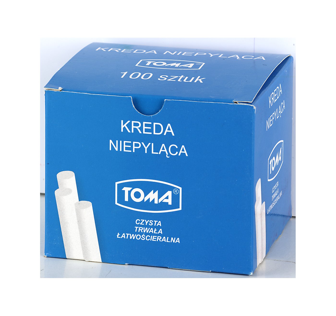 

Kreda Biała Niepyląca Okrągła Opakowanie 100 Sztuk
