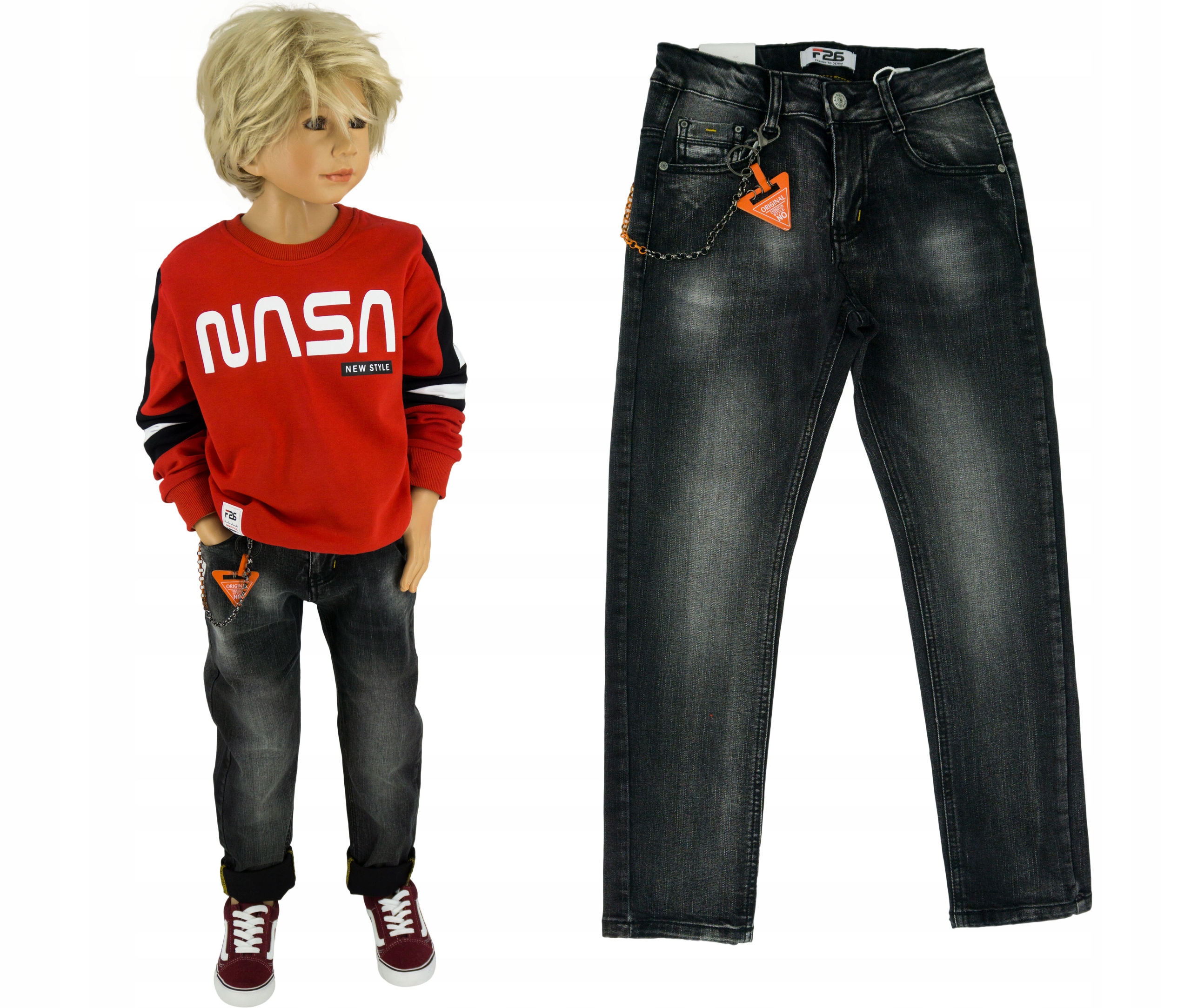

SP078 Spodnie jeans rozmiar 122/128