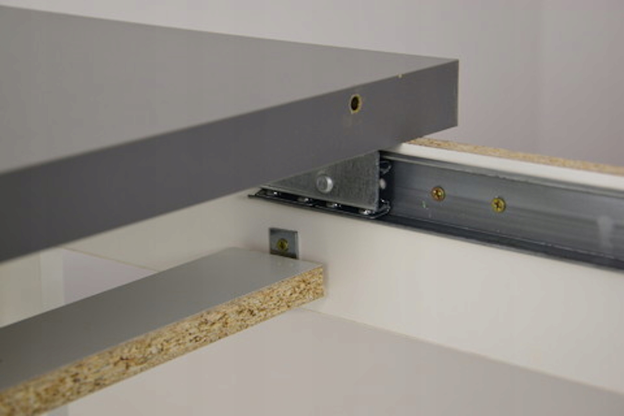 Rozkładany stół kuchenny i 6 krzeseł LITE DREWNO Szerokość siedziska 48 cm