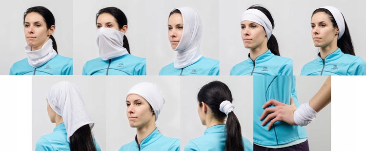 KOMIN CHUSTKA OPASKA SZALIK CZAPKA 3 kolory BLACK Kod producenta 20115-02