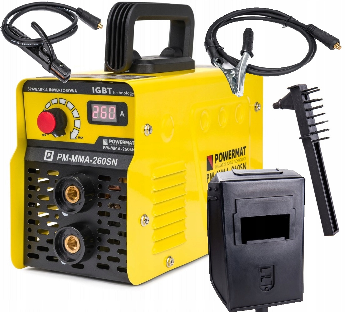 

Spawarka Inwertorowa Inwerterowa LCD 260 Mma Igbt