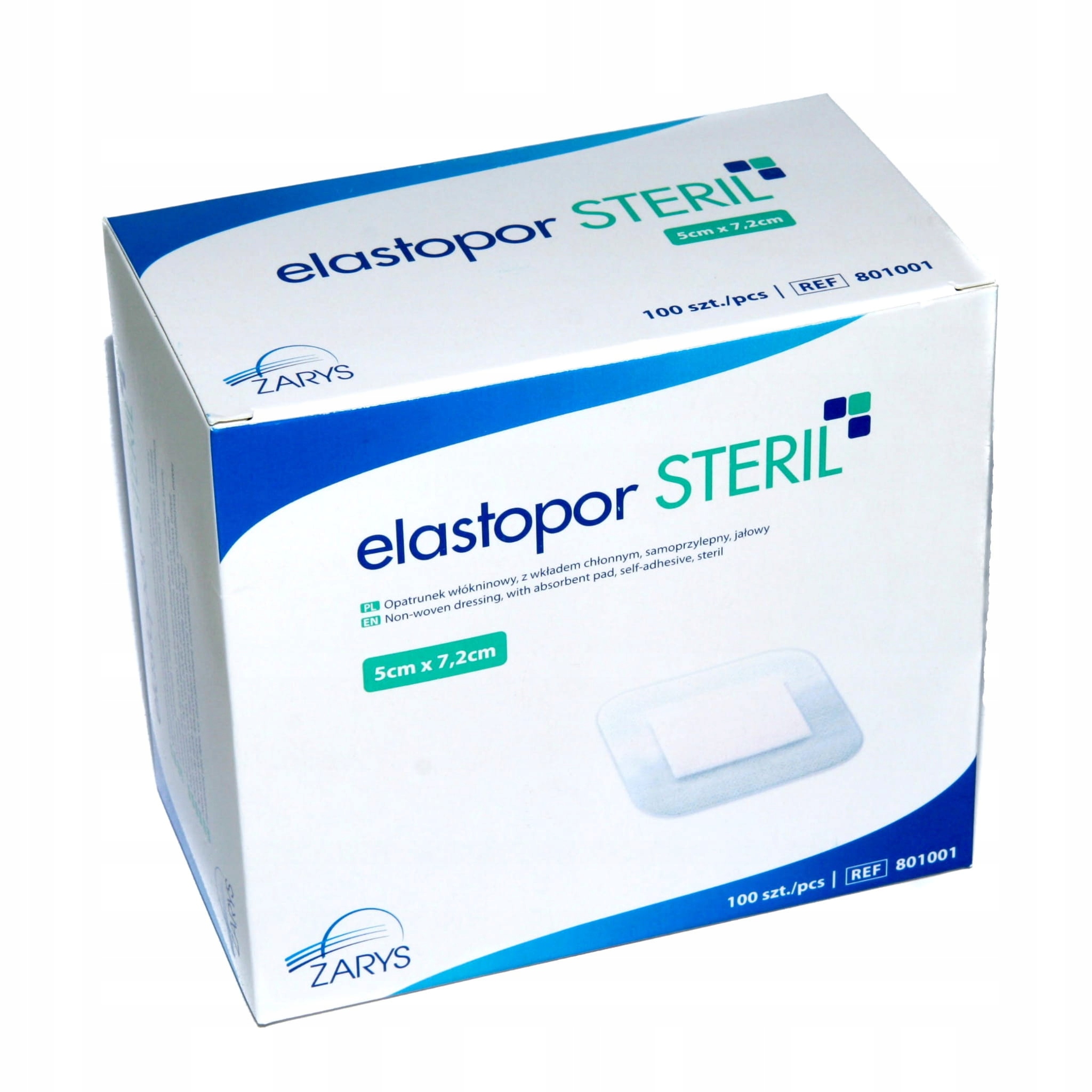 

Elastopor Steril 10cmx15cm opatrunek chłonny 30szt