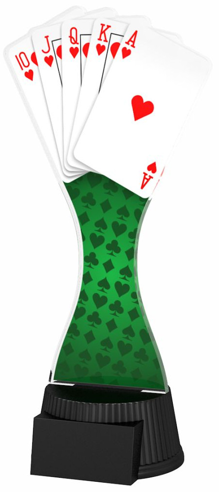 PUCHAR STATUETKA CUTCM34C- karty