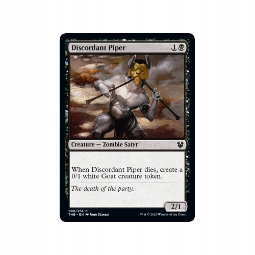 Mtg 4x Discordant Piper
