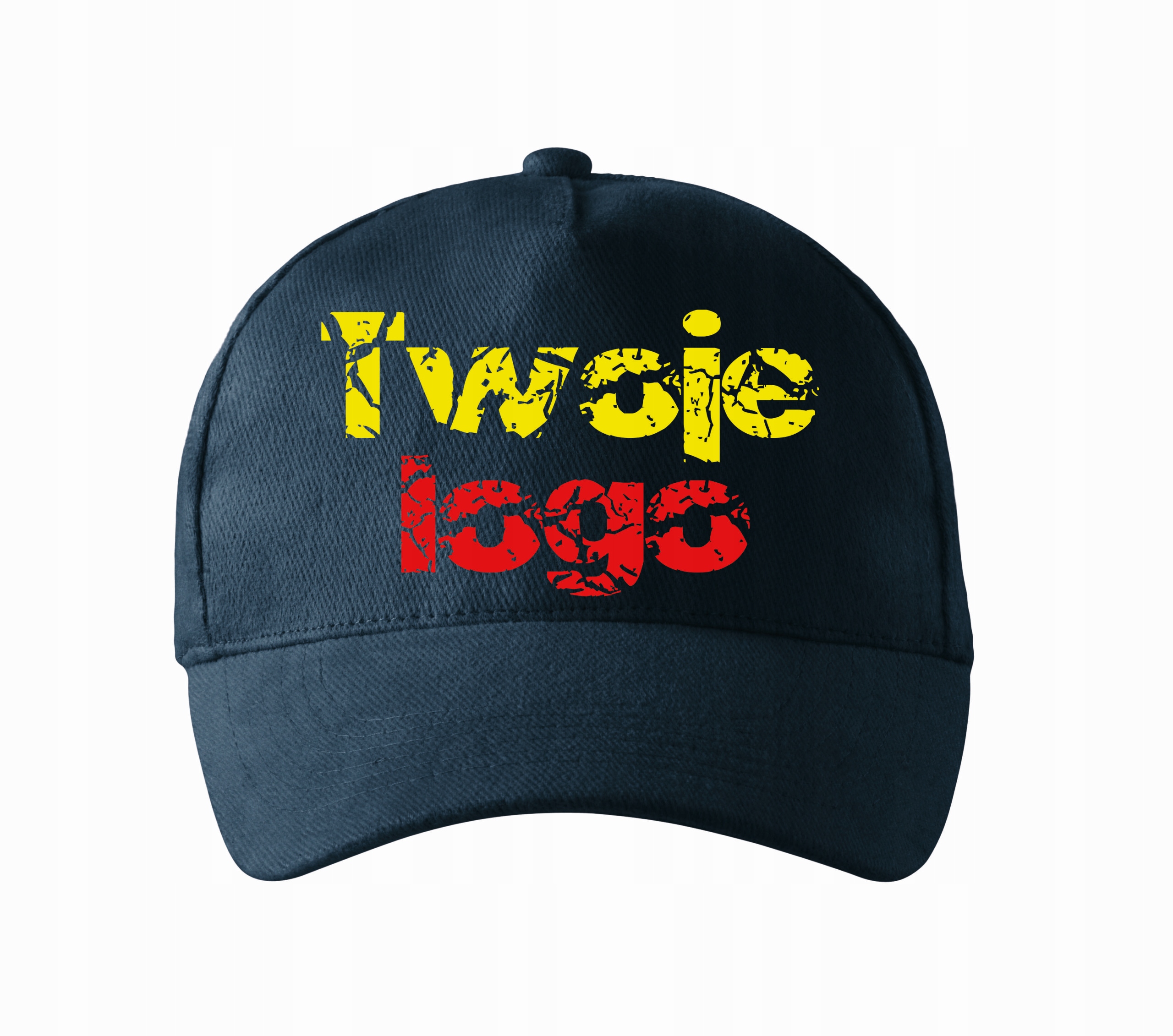 

Czapka z daszkiem Twoje Logo reklamowa Nadruk kol