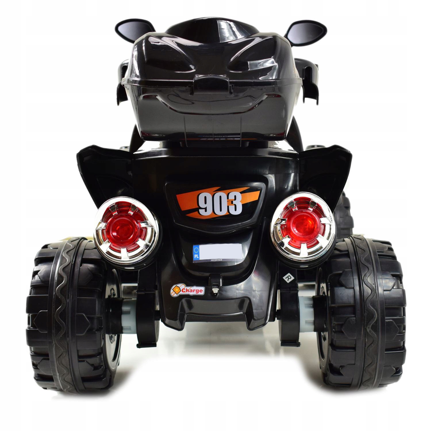 SUPER QUAD STRONG NA AKUMULATOR 2 SILNIKI MOCNY Długość pojazdu 115 cm