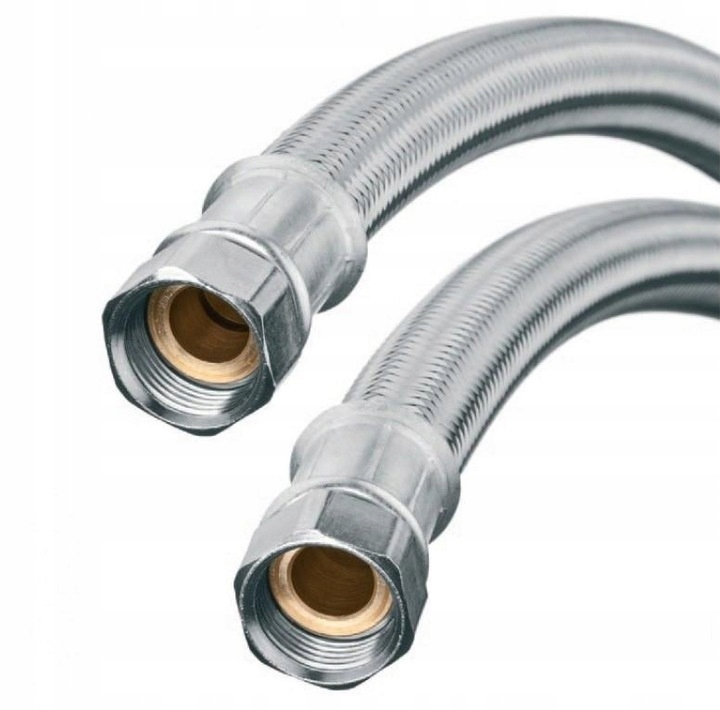 WĄŻ PRZYŁĄCZENIOWY DN19 N-N 3/4''x 3/4'' 20cm PL