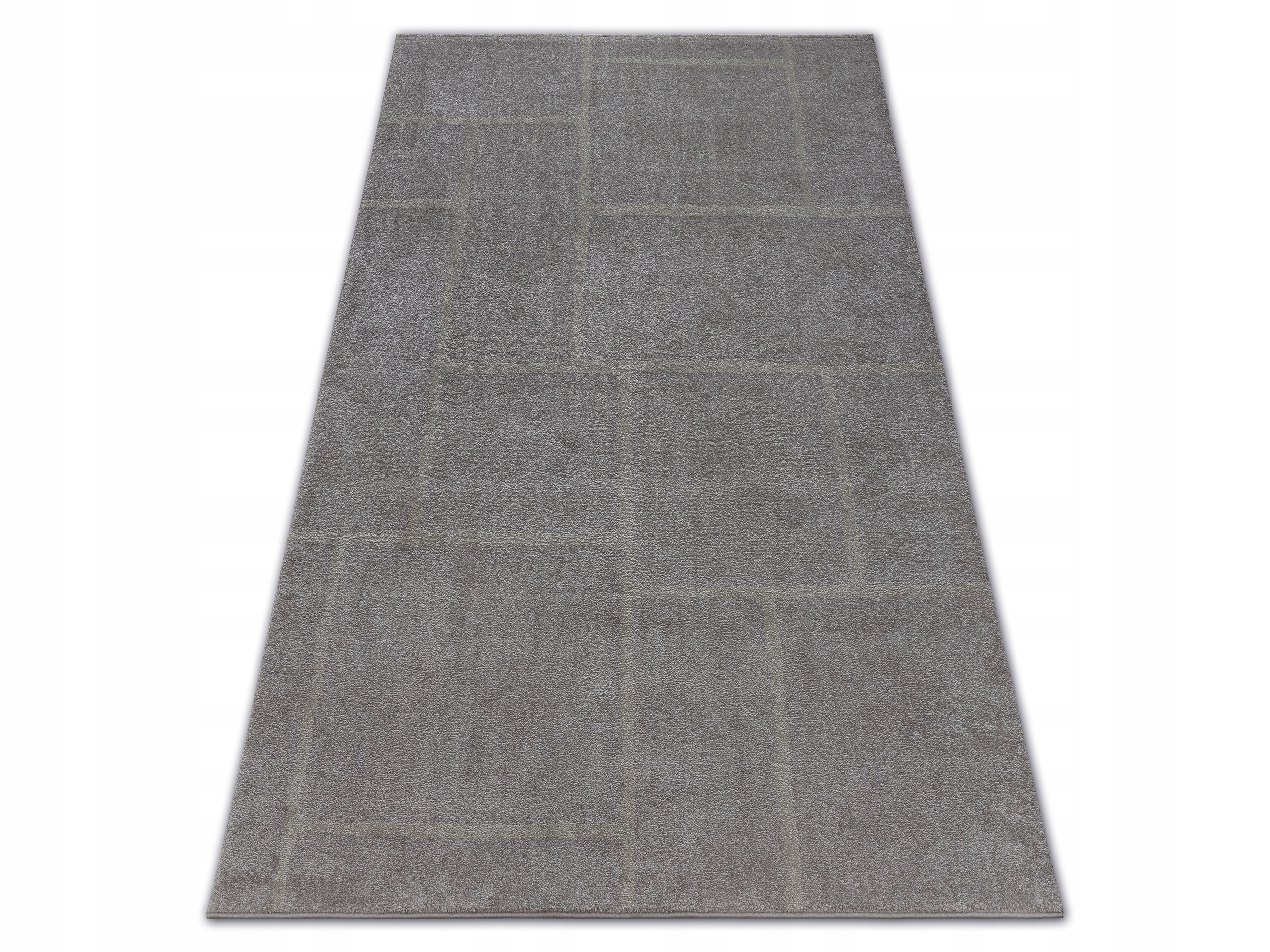 

Dywany Łuszczów Soft 80x150 Kwadraty beż #AT2279