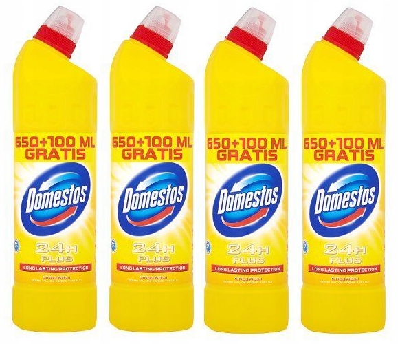 

Domestos Płyn do Wc toalet Citrus Fresh 750ml x 4