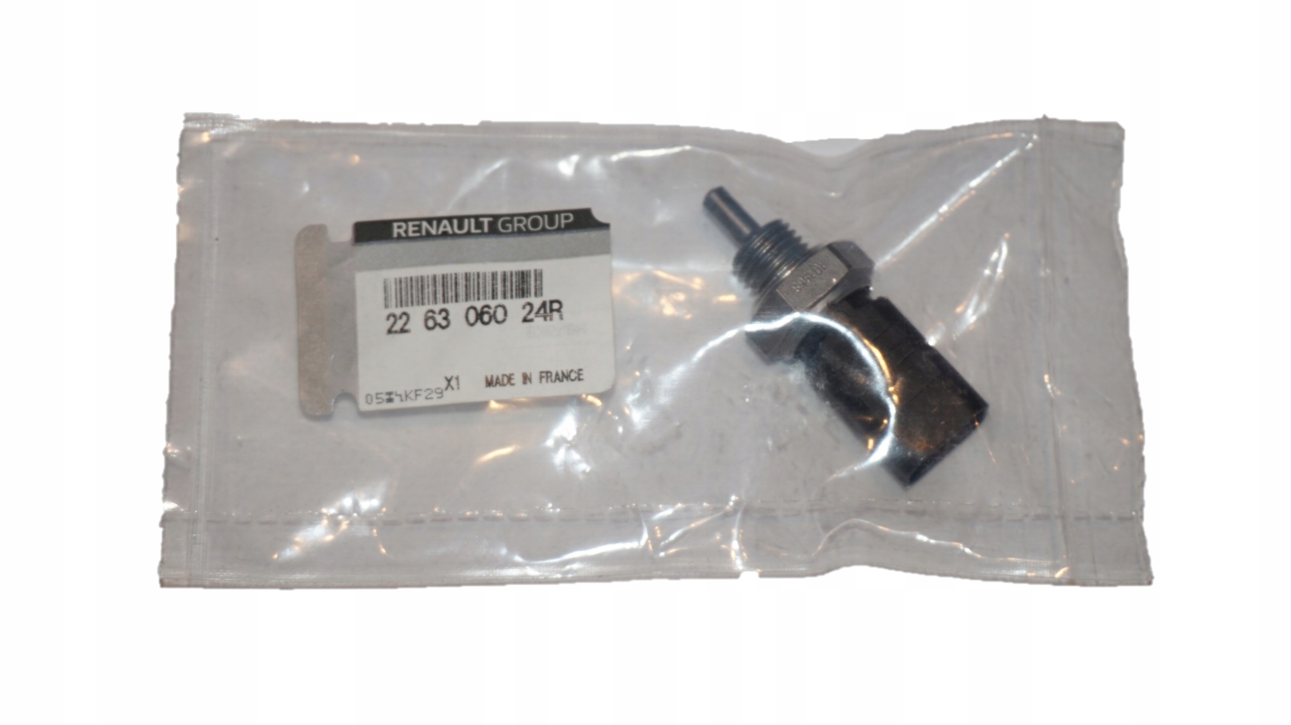 CZUJNIK TEMPERATURY PŁYNU RENAULT 1.2 1.4 1.6 1.9 226306024R Ory opakowanie