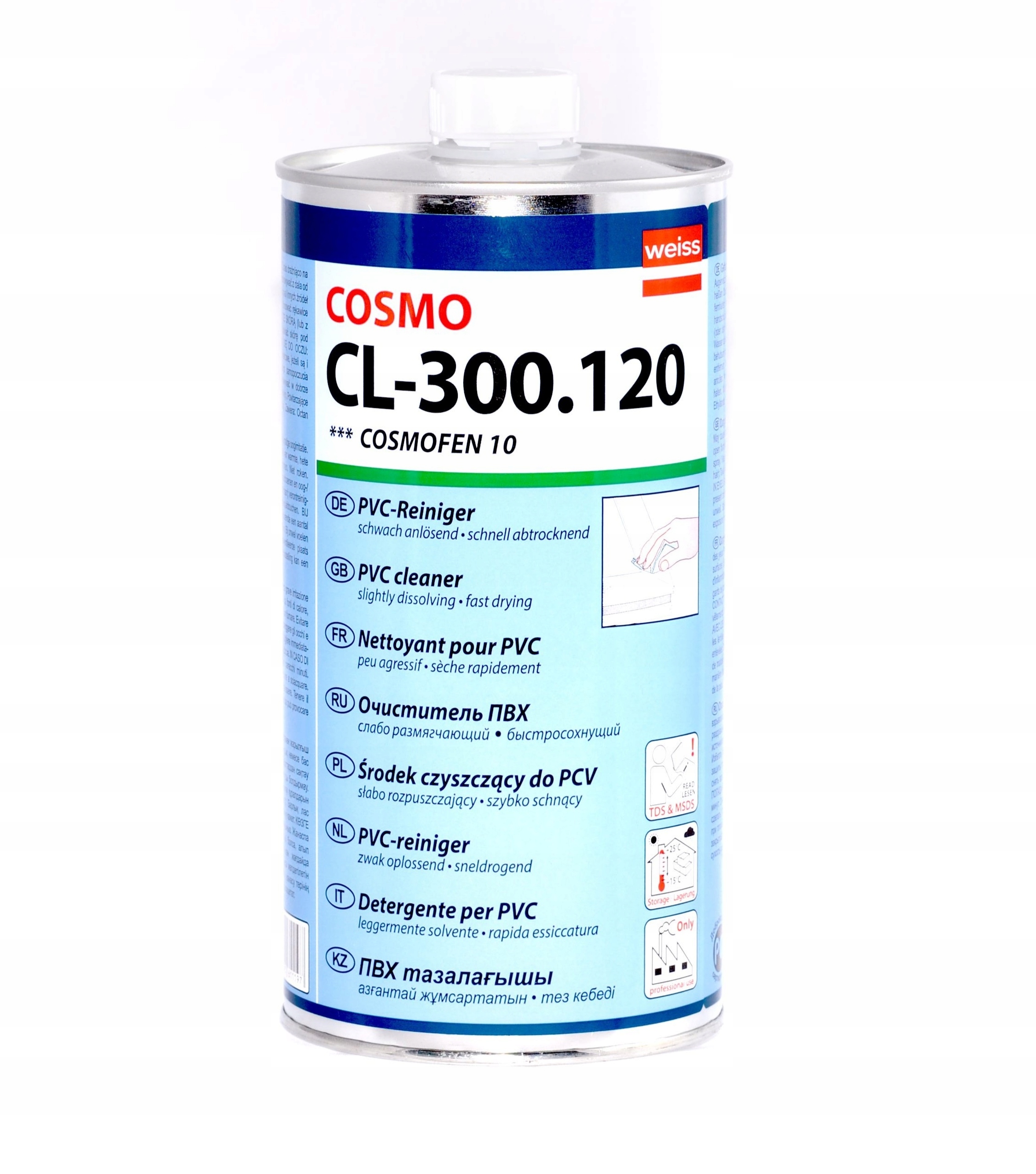 

Środek czyszczący do okien Pcv Cosmo CL-300.120