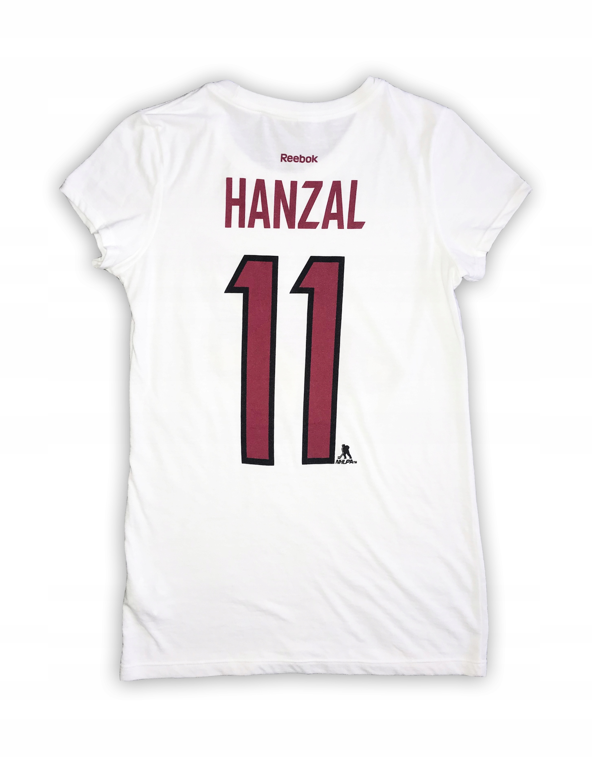 Biała koszulka Reebok Arizona Coyotes HANZAL M