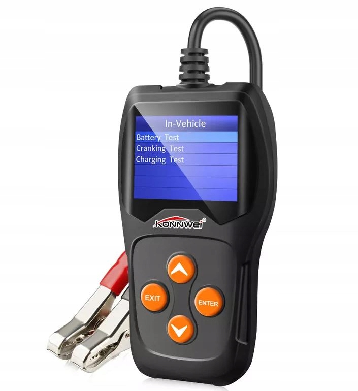 KONNWEI KW600 12V БАТАРЕЯ ТЕСТЕР ПОЛЬСКИЙ МЕНЮ