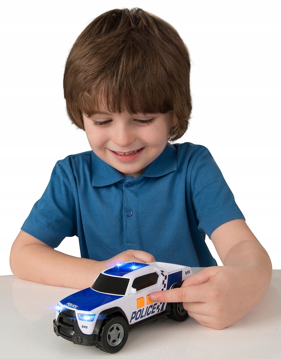 Auto Autko Policyjne Światło i Dźwięk Samochód HTI Marka HTI