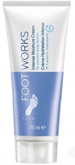 AVON Foot Works Intensywnie nawilżający krem stóp gliceryna mocznik olejek