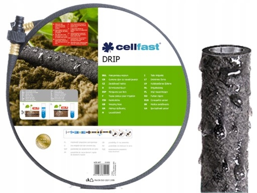 

Wąż nawadniający Drip 1/2” 15 mb Cellfast