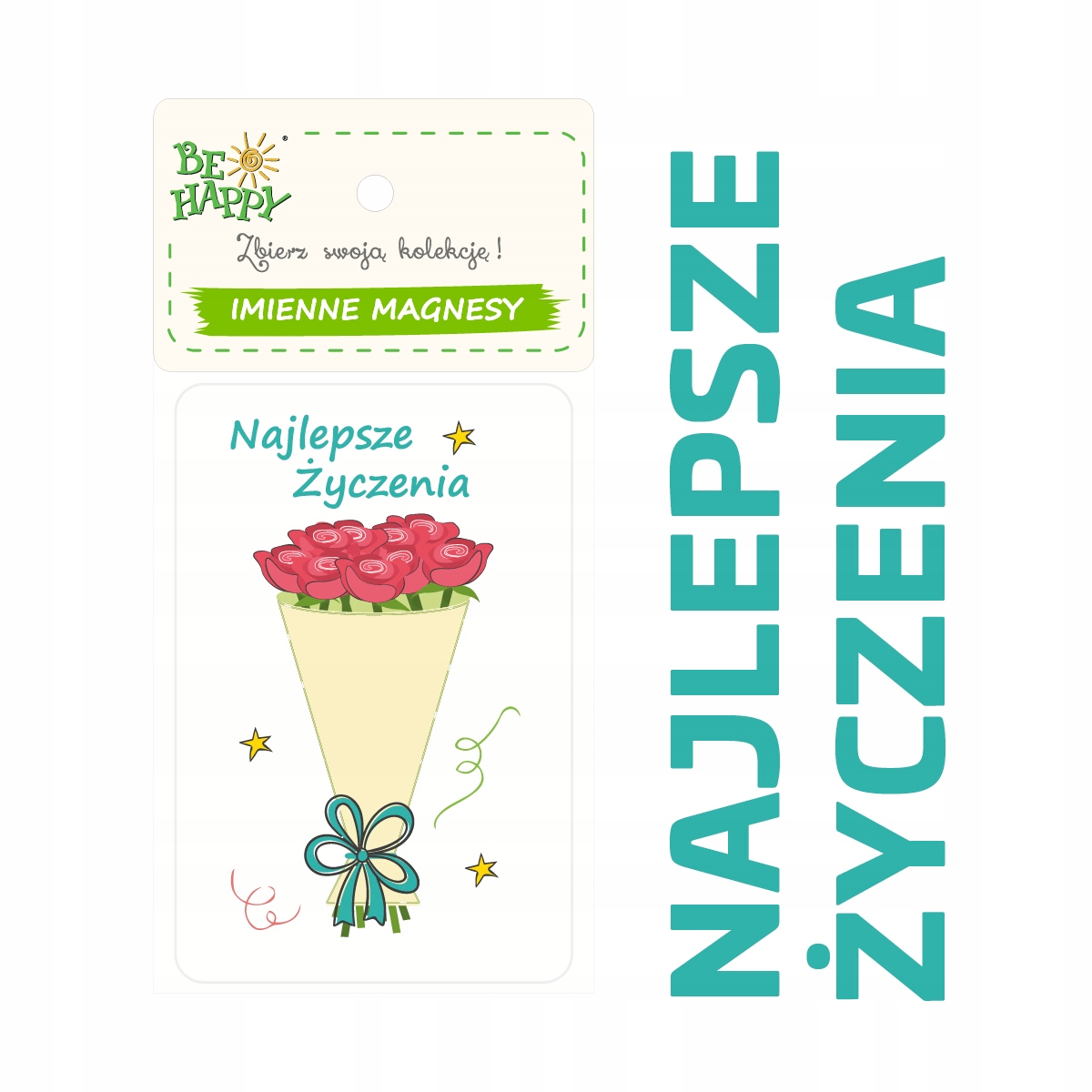 

Magnes na lodówkę Najlepsze Życzenia