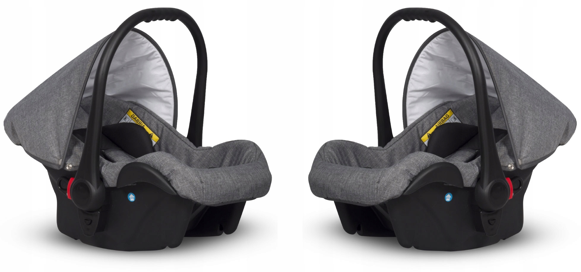 Fotelik samochodowy do wózka Riko Basic + ADAPTERY Marka RIKO