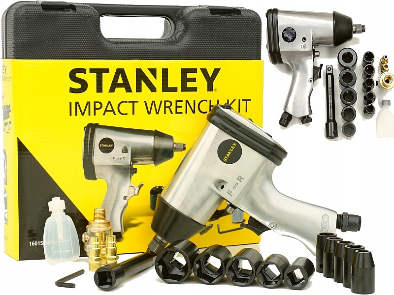 

Stanley Klucz Pneumatyczny 1/2" 10 Nasadek
