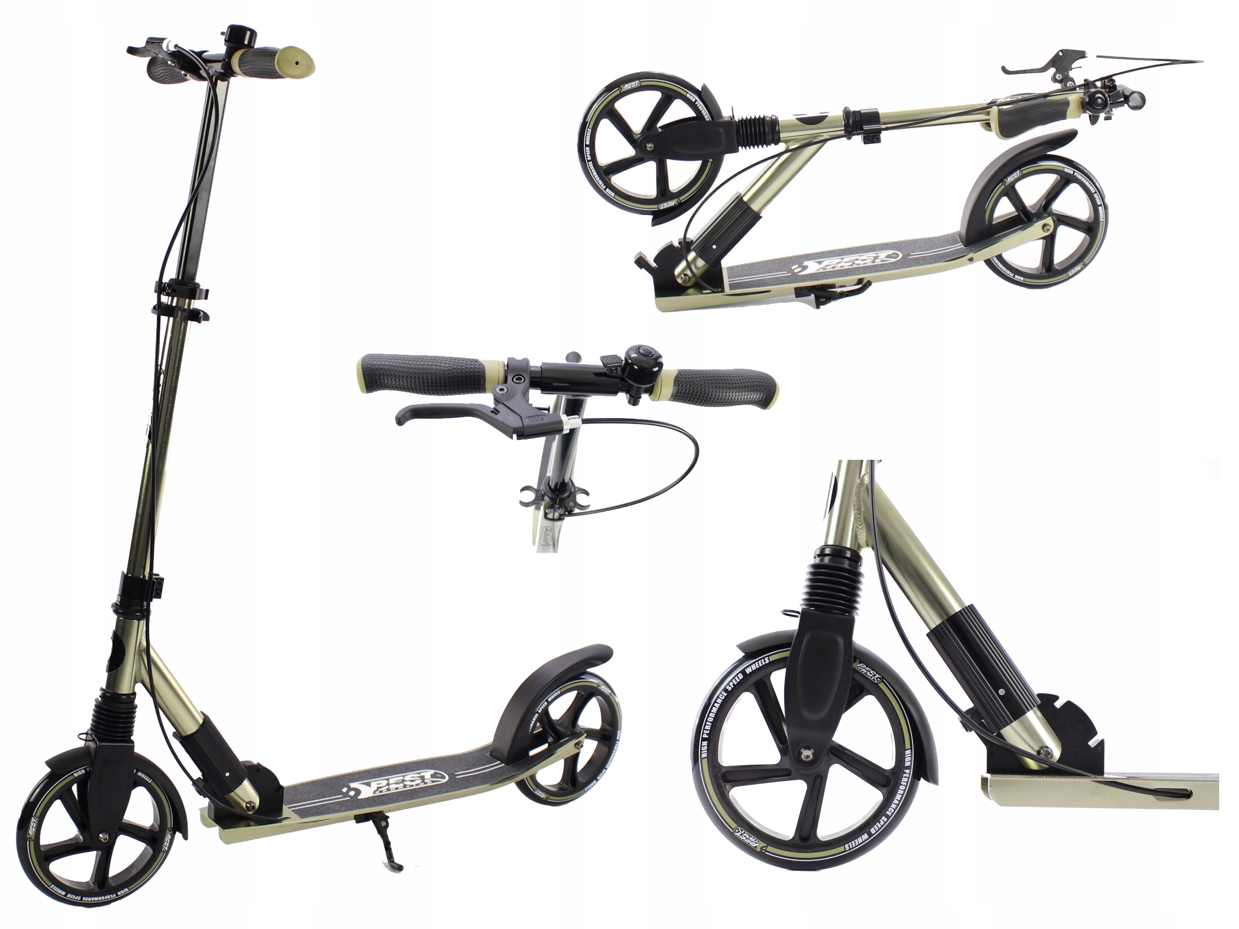 Hulajnoga 205 BestSporting amortyzacja 2x hamulec