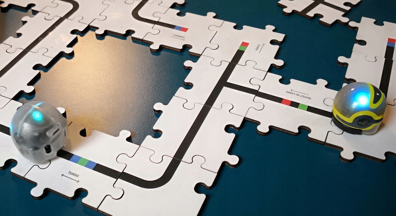 DREWNIANE PUZZLE DO OZOBOTA - ZESTAW PODSTAWOWY Marka Ozobot