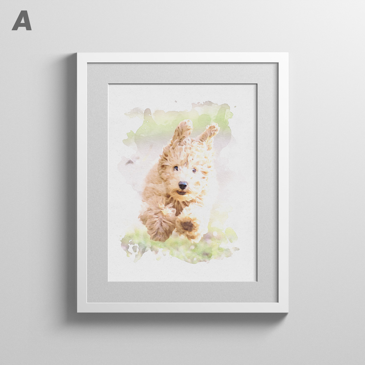 Plakaty dla Dzieci Psy Akwarela Zwierzęta A3 HIT! Bohater Psi Patrol