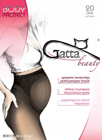 

Rajstopy Ciążowe 20 Den Gatta Body Protect 4