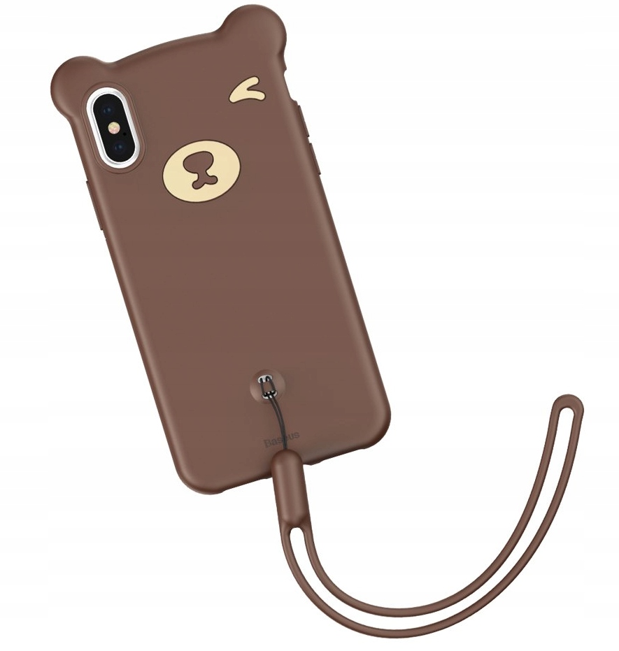 

Baseus Silikonowe Etui Do Iphone Xs Max +szkło