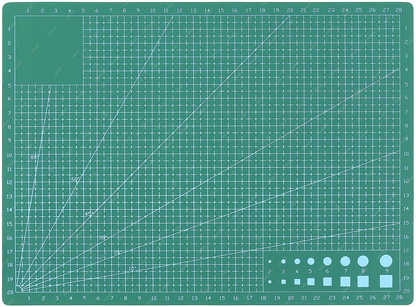 

Mata Do Cięcia Samoregenerująca A4 300x220mm 3mm 1