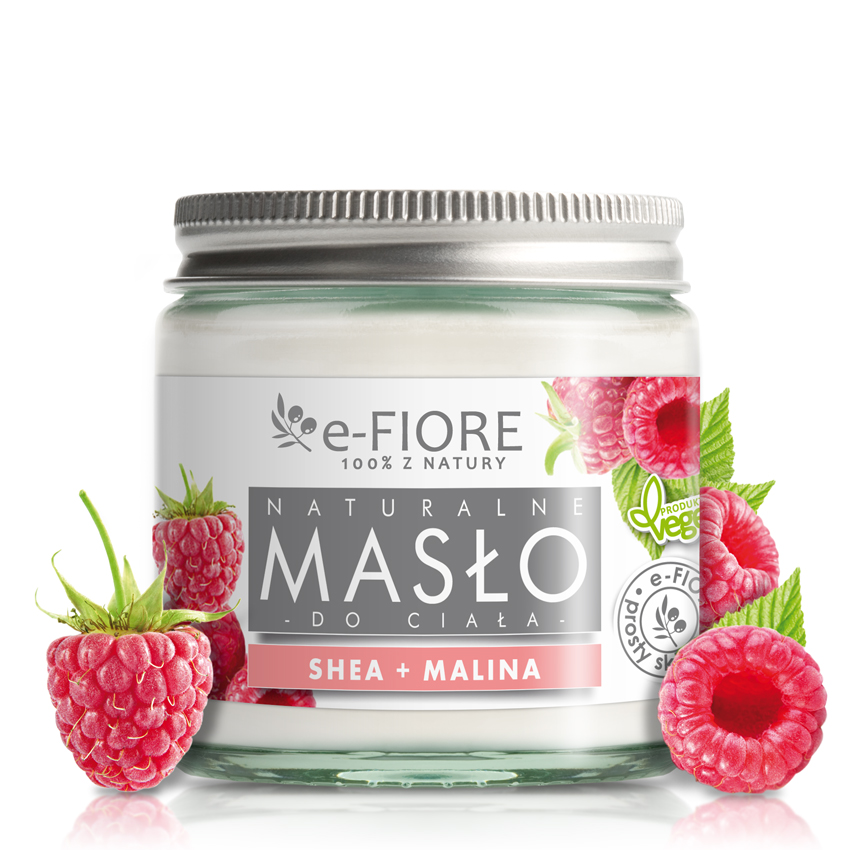 

Masło do ciała Naturalne Shea Malinowe 120 ML