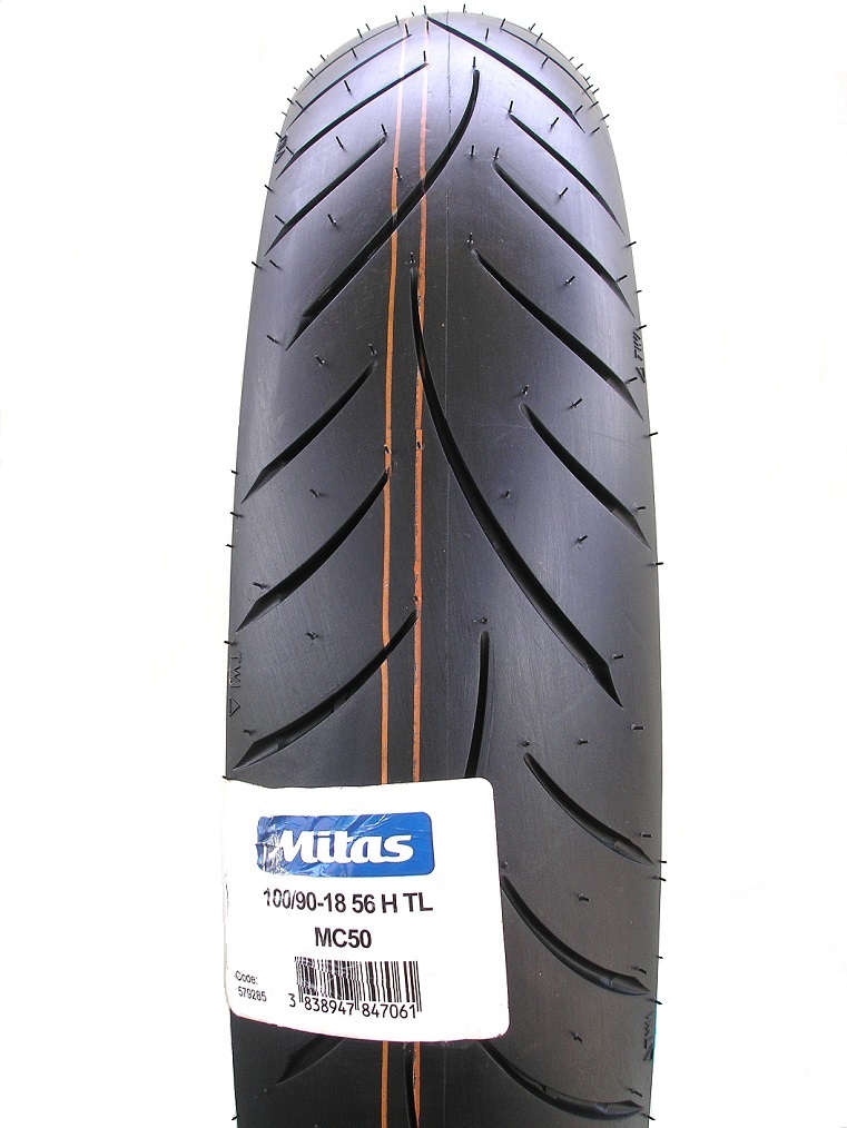 100/90-18 MITAS MC50 ПЕРЕДНЯ МОТО 100/90/18 MC 50