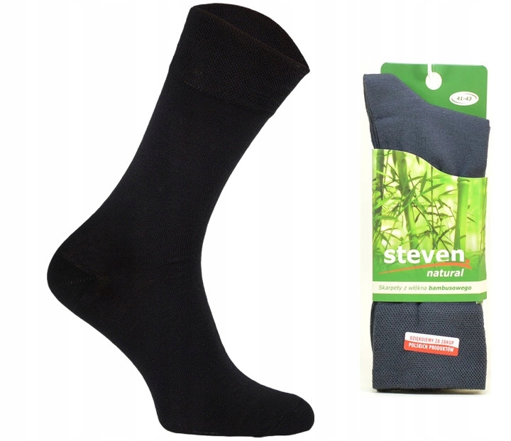

Męskie Skarpety Bambusowe steven +gratis _44-46