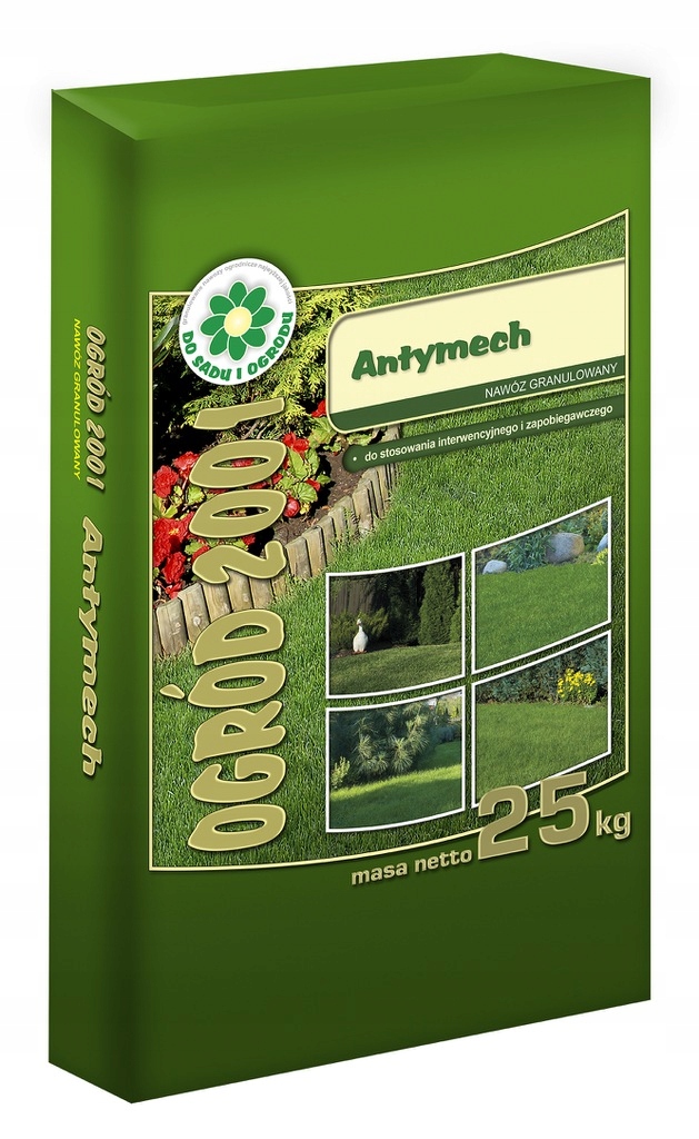 

Nawóz Antymech 25KG Anty Mech Trawnika Granulat
