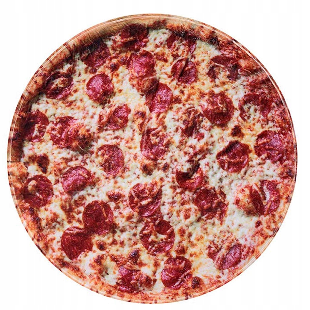 

Duży Koc Pizza Ręcznik Plażowy Narzuta 150x150