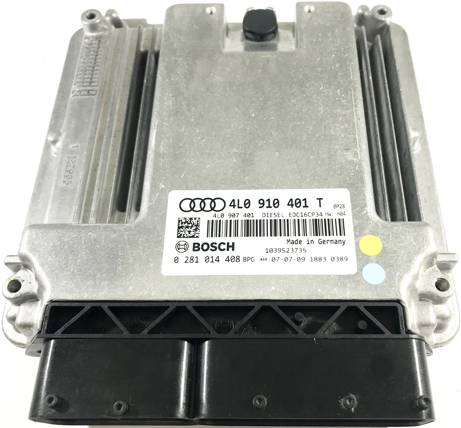 KOMPUTER AUDI Q7 4L0910401T 0281014408 IMMO OFF