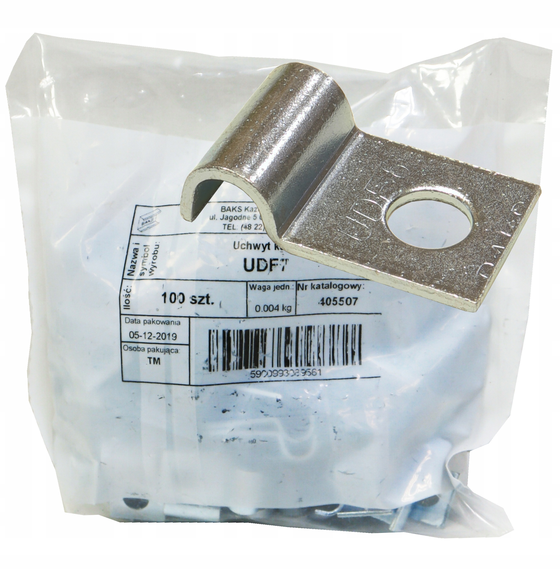 100x uchwyt kablowy Baks UDF 7 405507
