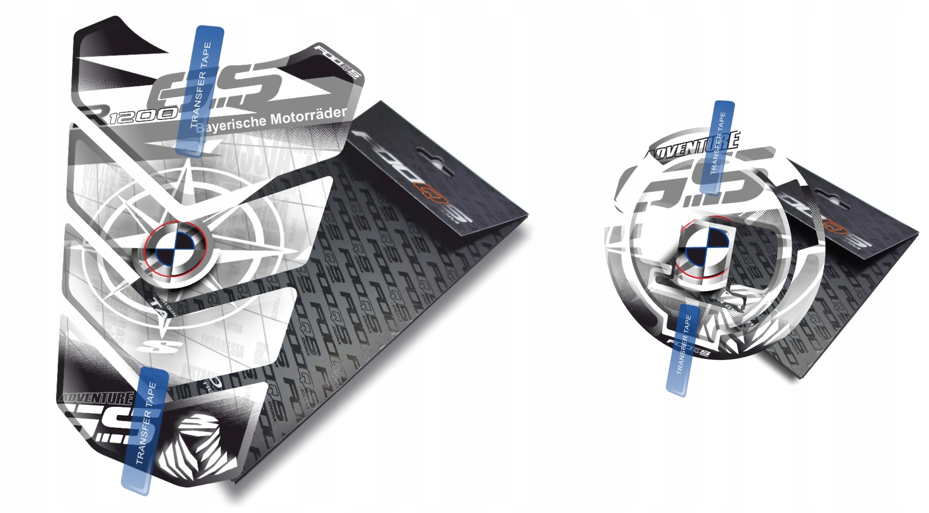 TANK-PAD + Cap-PAD від FOOQS для BMW R-1200-GS