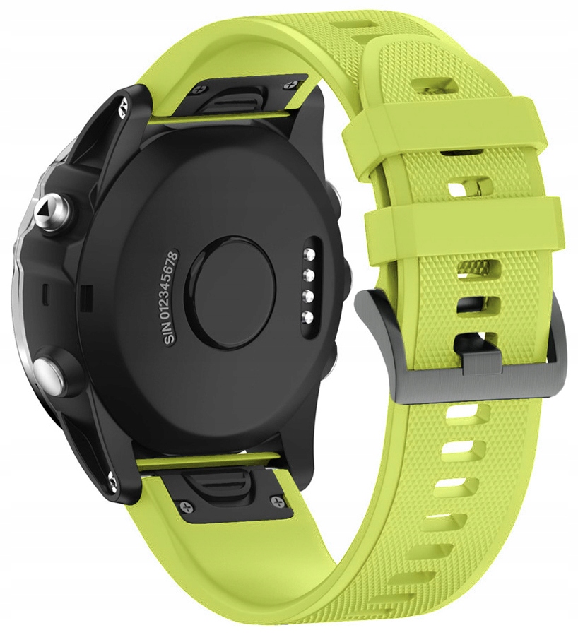 

Zielony Silikonowy Pasek Garmin Fenix 5 Plus