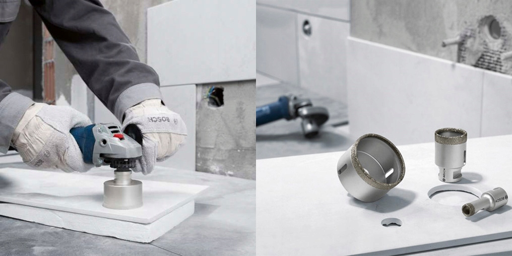 BOSCH zestaw wiertła diamentowe gresu M14 4szt EAN (GTIN) 3165140577892