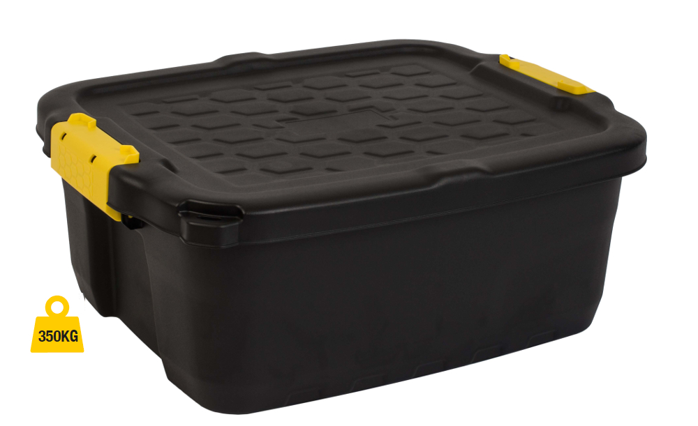 POJEMNIK PLASTIKOWY GARAŻ PIWNICA POKRYWA 24L Marka PP